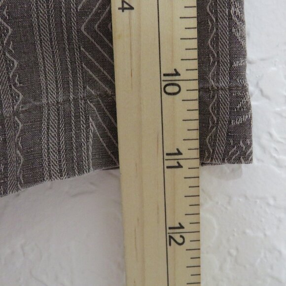 Seven Palms* Men's Short Sleeve Button Down Straight Hem Chest Pocket~Size Large - Picture 11 of 12